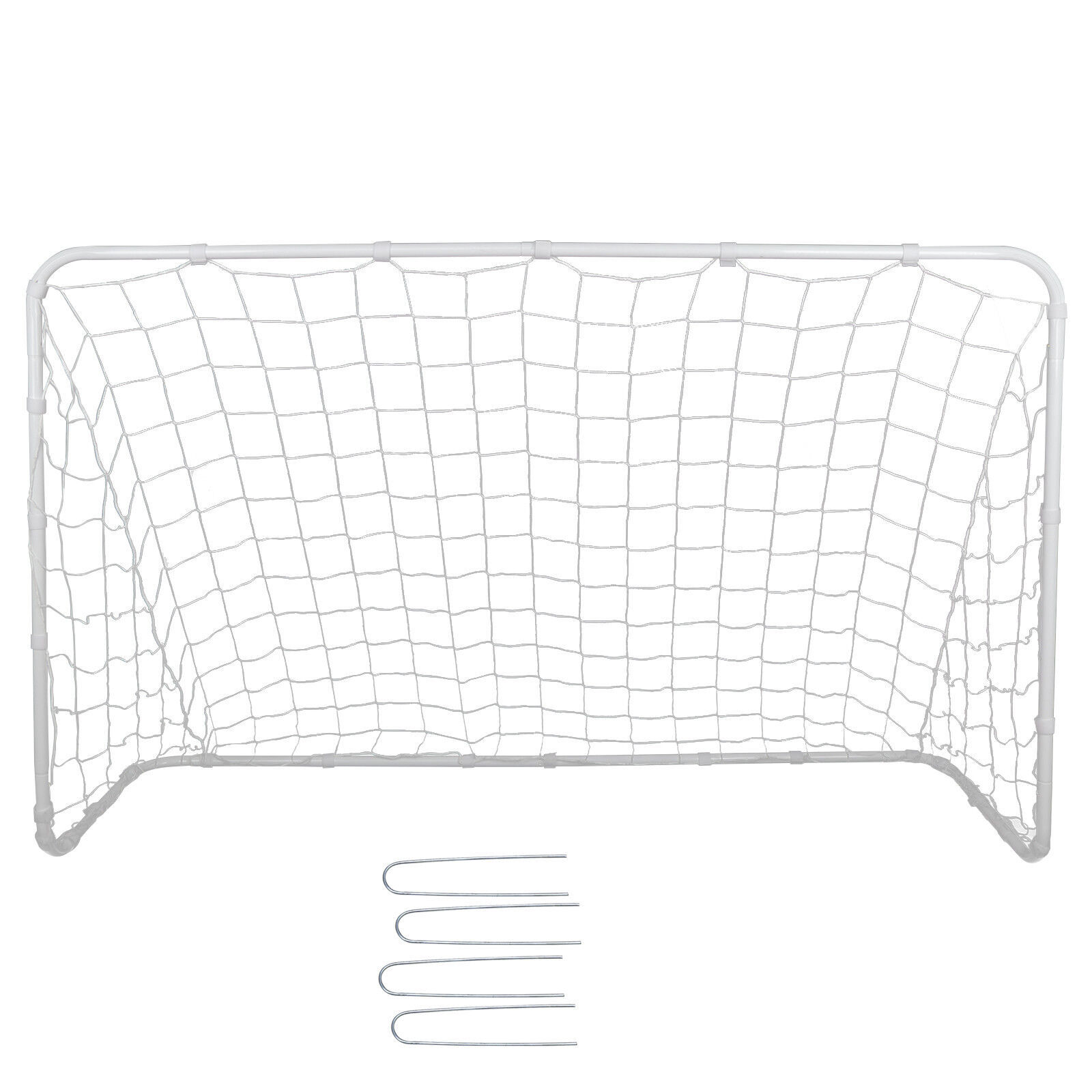 6X4 Ft Portable Youth Size Strong Steel Frame Soccer Goal Football W/Durable Net