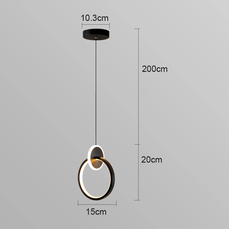  Led Pendant Light room side Hanging Line Small  Pendant Lamp room Home Decor Li - £171.22 GBP