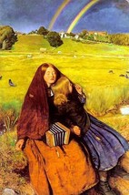 The Blind Girl by John Everett Millais - Art Print - £17.29 GBP+