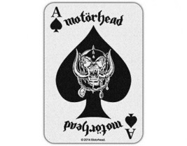Motorhead Ace Of Spades Card 2014 Woven Sew On Patch Official Merchandise Lemmy - £3.95 GBP