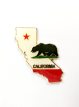 California State Enamel Lapel Pin Hat Tac Black Bear - £3.84 GBP