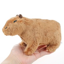 Capybara Plush Toy Fluffy Capybara Rodent Doll Soft Stuffed Animal Toy Kids Birt - £13.76 GBP