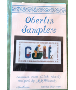 Oberlin Samplers Counted Cross Stitch Golf Hole in One Birdie Putter Fai... - £6.37 GBP