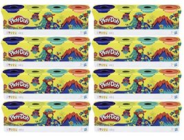 Play-Doh Bulk Wild Colors 32-Pack of Non-Toxic Modeling Compound, (4oz) Cans (32 - £39.04 GBP