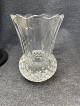 Action Industries Blarney Vase En Cristal 24% Lead Crystal 5-1/2 Inch Vase - £12.11 GBP