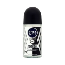 Nivea 50ml For Men Invisible For Black and White 48H Anti-Perspirant Deo... - $266.09 MXN