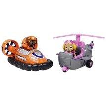Paw Patrol Skye &amp; Zuma Vehicles with Figures - Spin Master - £11.78 GBP