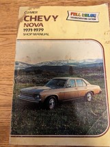 Clymer Chevy Nova 1971-1979 Shop Manual by Alan Ahlstrand (1980 Paperback) - £11.98 GBP