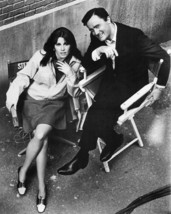 Girl From U.N.C.L.E. Stefanie Powers Robert Vaughn on set 8x10 Photo - £6.43 GBP