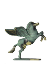 Greek Pegasus statue from brass  10cm  x 9cm - £37.01 GBP