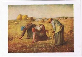 Art Postcard The Gleaners Jean-Francois Millet - $2.96