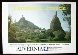 Original Poster France Clermont Ferrand Mountin Church - £43.98 GBP