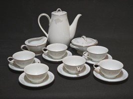 Vintage 1960s NORITAKE Japan 6315 ARMAND Coffee Tea Service For 6 - 17 Piece Set - £51.02 GBP