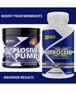 Pre-workout Powder Massive Xplode with Xplosive Pump Combo N.O. Vaso Pills - £46.56 GBP
