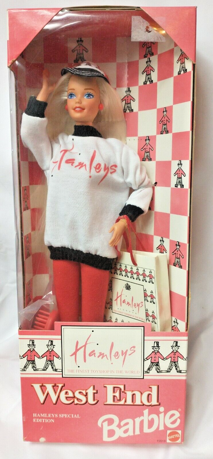 1995 - West End Barbie - Hamleys - $14.95