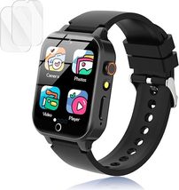 Luyiilo Smart Watch for Kids 26 Puzzle Games, Touch Screen, HD Camera (Black) - £61.53 GBP