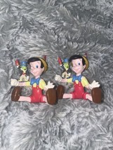 2-Pinocchio and Jiminy Cricket PVC - VTG - Applause - £11.68 GBP