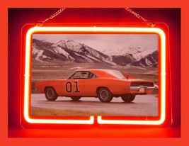 Hot Rods The Dukes Of Hazzard Hub Bar Display Advertising Neon Sign - £63.38 GBP