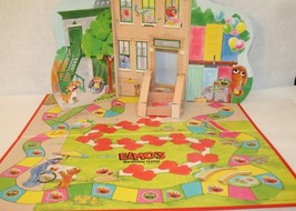 Sesame Street Elmo&#39;s Birthday Game Replacement Board Milton Bradley VTG 1987 - £19.87 GBP