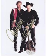 Signed BROOKS &amp; DUNN Autographed COUNTRY Photo w/ COA - £78.17 GBP