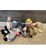 Ty BEANIE BABY LOT OF 10 All New With Tags - £15.71 GBP