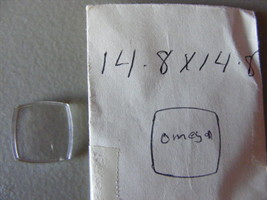 Vintage Omega Crystal TF1286  14.8 x 14.8 NOS - $551.17 MXN
