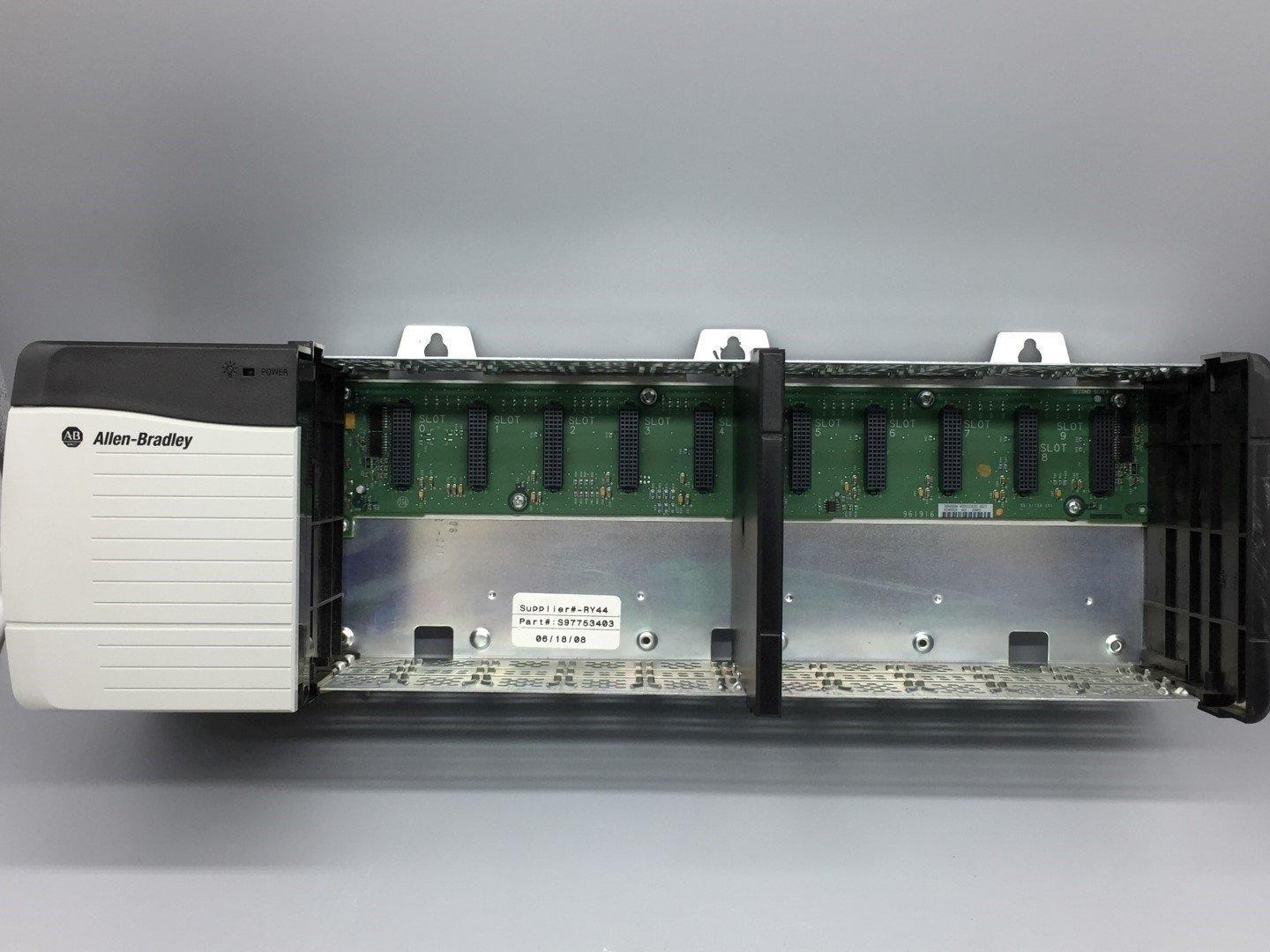 Allen-Bradley 1756-PA72 SER. C Power Supply W/1756-A10 Slot Chassis  - $311.00