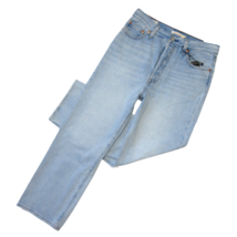 NWT Levi&#39;s Ribcage Straight Ankle in Bernal Middle Road Super High Rise Jeans 29 - £47.98 GBP