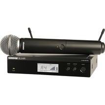 Shure BLX24R/SM58 Wireless System with Rackmount Receiver and SM58 Mic Band J11 - £503.58 GBP