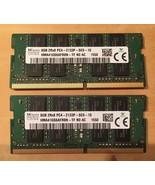 SK Hynix 16GB (2 X 8GB) Kit DDR4 SODIMM RAM Modules PC4-2133p Mac / Laptop - $185.00