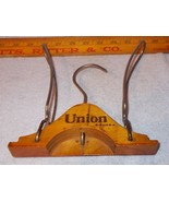Vintage Old Union Wooden Folding Clothes Hanger 18 inch Traveling - $19.95
