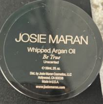 Josie Maran Whipped Argan Oil Body Butter be true 2oz Sealed - £9.37 GBP