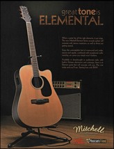 Mitchell Element Series acoustic guitar ad 2014 advertisement 8 x 11 print - £3.17 GBP