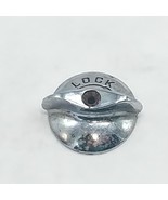 Jaguar XK120 XK140 MK5 MK7 Interior Chrome Round Left Lock Knob OEM Used... - €32,80 EUR