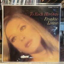 [Pop]~Exc Lp~Frankie Laine~To Each His Own~[Original 1968~ABC/PARAMOUNT~Issue] - £6.99 GBP