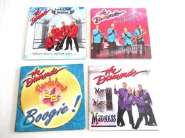 Lot 4x CD&#39;s The Diamonds  Signed by 2 Members Rock &amp; Roll Heaven Bandstand BB - £21.97 GBP