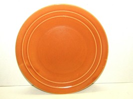 Vintage Pacific Pottery Dinner Plate #613 Solid Orange 11&quot; Clay Products... - £154.92 GBP
