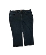 NYDJ Marilyn straight 18WPu capri indigo blue jeans pants liftxtuck tech... - $357.25 MXN