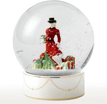 Royal Doulton Christmas Gifts Snow Globe Pretty Ladies Figure HN5524 Lim... - $65.90