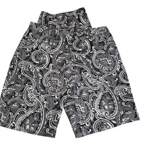 Harolds Women&#39;s Paisley Black White Trousers Sz 6 0167 - $21.56