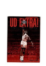 1998-99 Upper Deck Basketball #UDX Michael Jordan Retires Chicago Bulls - £3.13 GBP