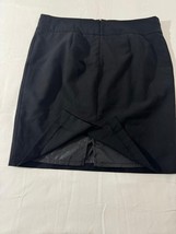 George Women's Rear Zip & Slit A-Line Pull-On Skirt Size 12 Measured Waist 34" image 4