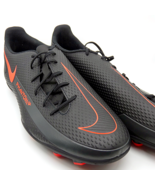 Size 12 Nike Phantom GT Club MG Football Cleats Black Red CK8459-060 NEW - $836.91 MXN