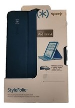 SPECK StyleFolio for iPad mini 4 Protective Case Blue Multiple Viewing A... - £7.68 GBP