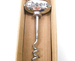 Midwest-CBK Cheers Rhinestone Accented Cork Screw Embossed Gift Box - $10.05