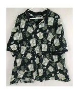 Knightsbridge Men&#39;s Short Sleeve Shirt With Palm Tree Islands &amp; Golf Clu... - $24.74