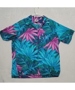 Hilo Hattie Hawaiian Shirt Mens 2XL Vintage 1980s Short Sleeve Tropical  - £33.67 GBP