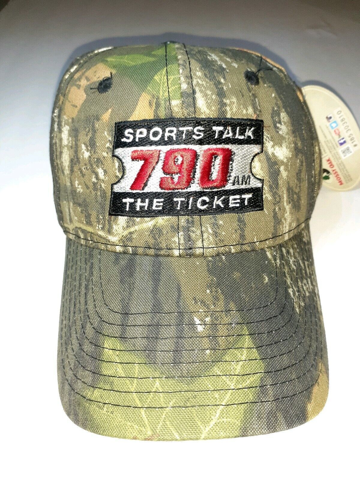 Primary image for SPORTS TALK 790 RADIO NWT BASEBALL HAT CAP ADJUSTABLE CAMO