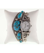 Unico Navajo Turchese Polsino Orologio W/ Seiko 5 Datario Automatico - €457,88 EUR