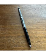 Vintage Branded RAYTHEON PEN - Silver And Black. Black Logo - Dry Ink - $20.71 CAD
